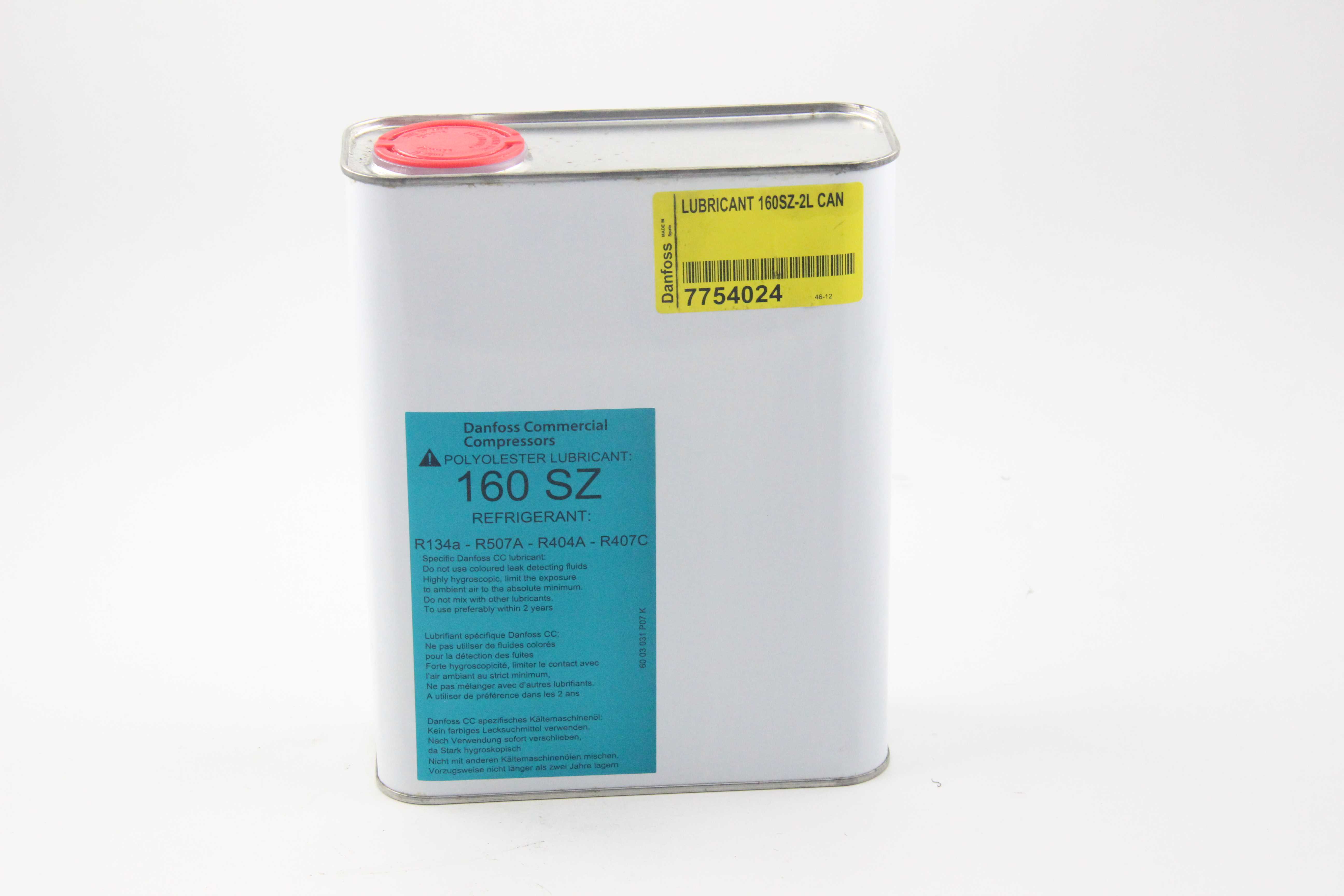 空調設備配件丹佛斯冷凍油160SZ 2L裝